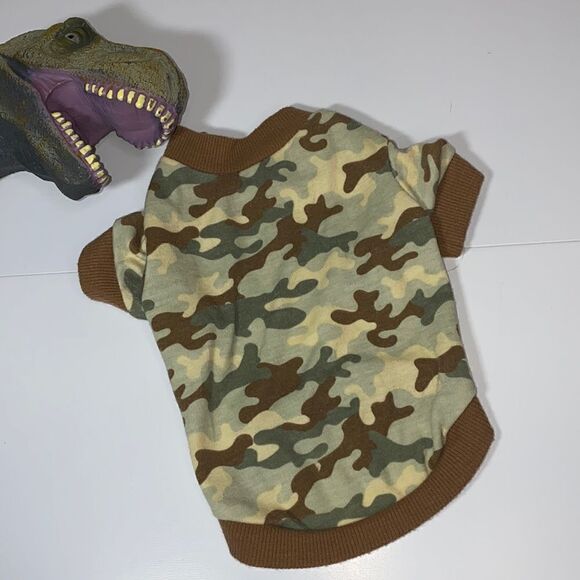 Camouflage Dog Tee Shirt - Picture 2 of 7